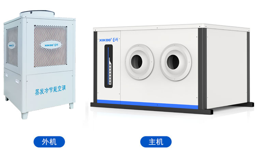 蒸發冷工業省電空調-臥式射流空調
