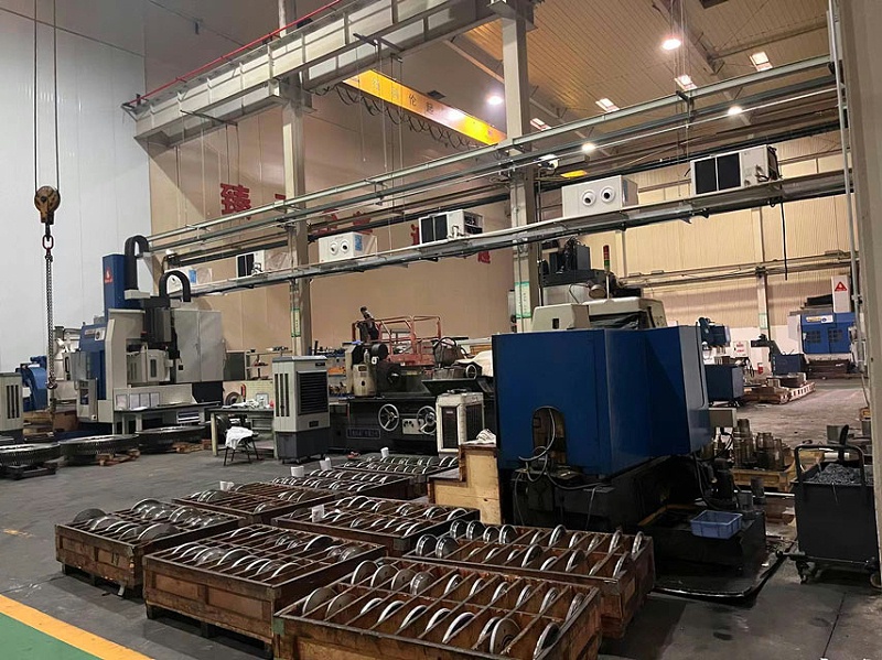 齒輪廠車間降溫使用工業蒸發冷省電空調，用電量只需傳統空1/6