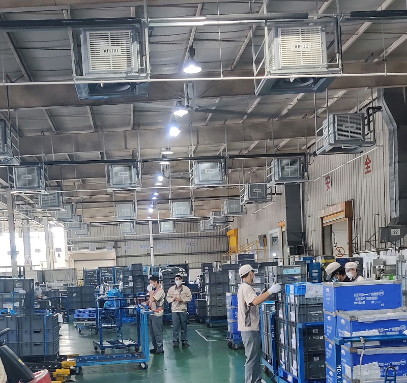 星科環?？照{-廠房車間降溫案例